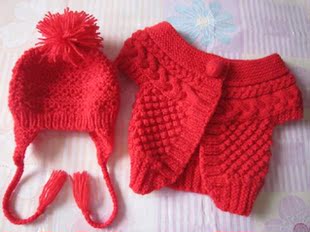 兔兔 纯手工<em>儿童</em>/婴<em>幼儿</em>编织<em>毛衣</em> <em>儿童背心</em> 手工