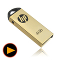 商城正品 HP/惠普 黄金纪念版 v225w 高速 U盘 4G/优盘4G 特价