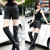秋冬装 <em>短裤</em> 短皮裤
