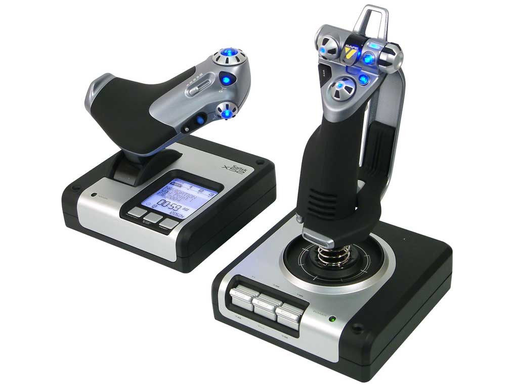 saitek/赛钛客 X52 飞行摇杆 猎鹰飞行控制器 正品行货