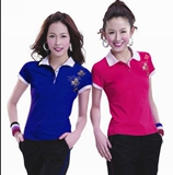 2012夏季女款南韩丝运动装 短袖运动套装 七分裤运动服厂价批发