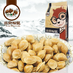  【三只松鼠_雪女杏】坚果新疆特产特级天山雪女杏225g DH1