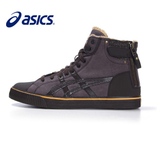  ASICS 复古中帮带毛保暖 休闲板鞋 男款 D12DM