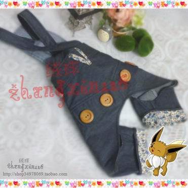 绒球工作室 手工宠物服饰碎花牛仔拼色中裤 3S-9L大狗有份在类目 宠物/宠物食品及用品, 宠物服饰及配件, 服装/用品定做(新), 宠物服装中 - 来自Buy2taobao.com提供专业的淘宝代购服务