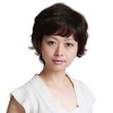 玫瑰雨假发 100%真人发 短发有点小反翘 母亲节送妈妈