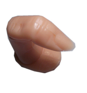 美甲用品 固定假指甲的塑料手指,学做美容美甲