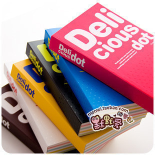  [体验价 加厚]默默爱dot小清新 创意记事本 可爱日记本子韩国文具