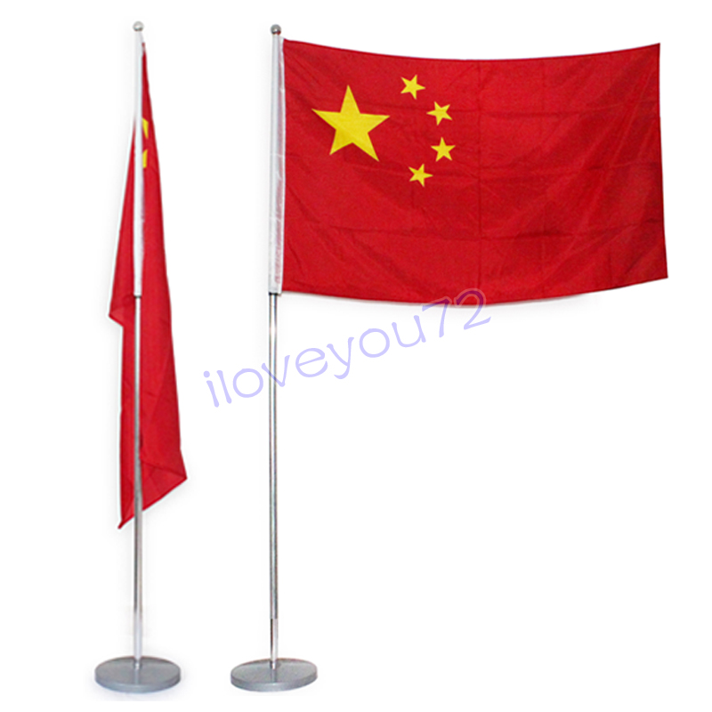 高档 纯不锈钢可伸缩室内国旗杆国旗架厅旗落地办公室旗座|msdalam kategori Kamus elektronik/buku kertas elektronik/alat tulis, demonstrasi pengajaran/bekalan notis paparan, banner - dari Buy2taobao.com untuk memberikan perkhidmatan ejen Taobao profesional membeli