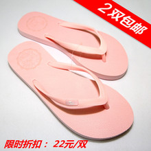 2012最新款AF小鹿人字拖女外贸原单正品女士夹脚凉拖鞋夏季沙滩鞋