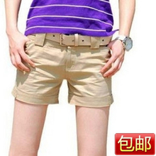 	  
	  包邮 热卖万条 超显瘦 韩版<span class=H>短裤</span> 热裤送腰带