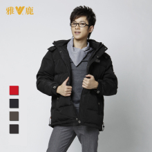 全民疯抢 2010新款 正品雅鹿男士休闲羽绒服YBC1560