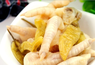  泡椒野山椒凤爪辣凤爪鸡爪凉菜