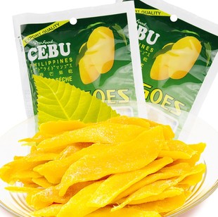  菲律宾CEBU 宿雾牌CEBU 宿务 顶级芒果干100%正品哦！100g