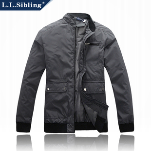  【聚团疯狂购】男装外套新品休闲棉衣 薄韩版夹克棉服 男士棉衣5k