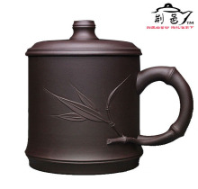 特价包邮！【荆邑】宜兴正品紫砂壶全手工紫砂杯 大茶杯节节高升