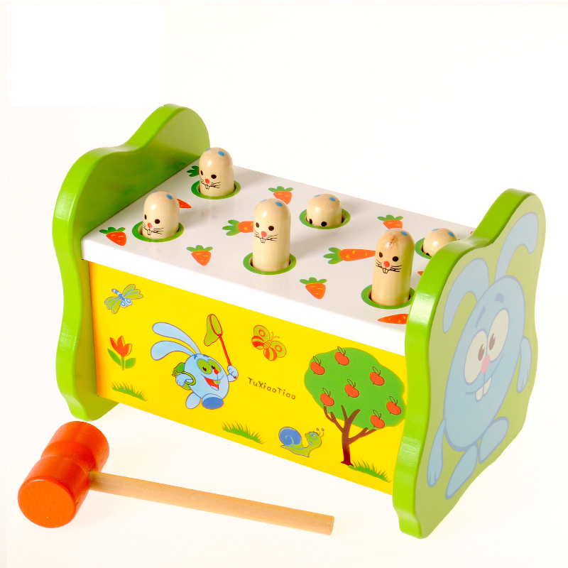 Knock the ball wooden children Large Beat intelligence Early education game baby Souptoys 1-2-3-5 yearin the Toy/Childs/Puzzle/Building block/Model , Beads/Jigsaw/Pair/Disassembly/Beat Toy , Fight rats/Percussion fruit worm category - from Buy2taobao.com to provide professional Taobao agent buy service