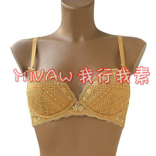 特 聚拢推荐 3个颜色◥专柜2折 蕾丝公主BC杯◤肩带可脱卸