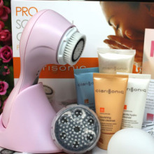 ㊣热卖！美国原装Clarisonic PRO4档洗脸 化妆刷 粉色+58送刷头