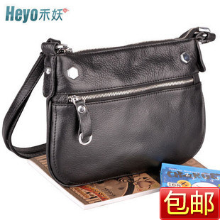 禾妖正品&middot;头层牛皮<span class=H>女包</span>真皮斜挎包包小斜跨包2010新款特价-10029