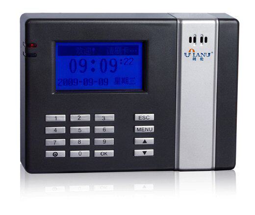 刷卡机打卡机ID卡考勤机朗伦LN3800V(U盘接口、全中文、脱机)