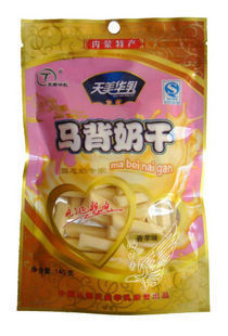  内蒙特产天美华乳马背奶干原初元奶酪140g 含乳制品 香芋味