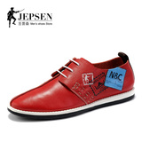 吉普森 正品 牛皮 时尚单鞋 低帮鞋 jepsen 0911 鞋子 男 男鞋