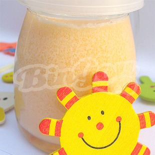  缤狗柳橙味袋装布丁粉 果冻粉100克(4杯量)奶油味足 无需加琼脂