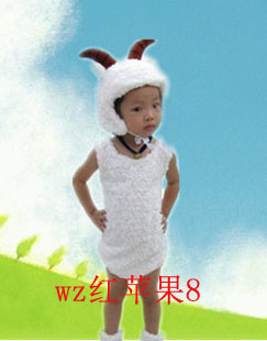 六一演出服装喜羊羊幼儿园动物表演服饰儿童卡