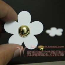 小雏菊花朵手机美容 iphone4s手机壳 手工贴钻材料包 DIY饰品配件