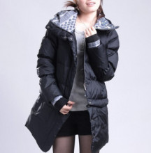 2010年新款<span class=H>艾莱依</span>AFT508女款<span class=H>羽绒</span><span class=H>服</span> 袖子下摆可脱卸，专柜正品
