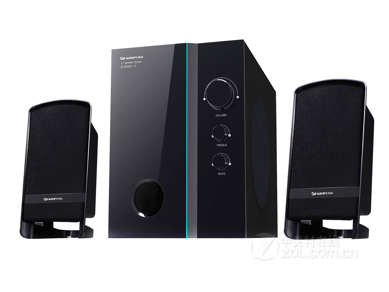 江浙沪皖包邮 慧海 D-6320-11多媒体音箱 2.1电脑有源音箱 低音炮