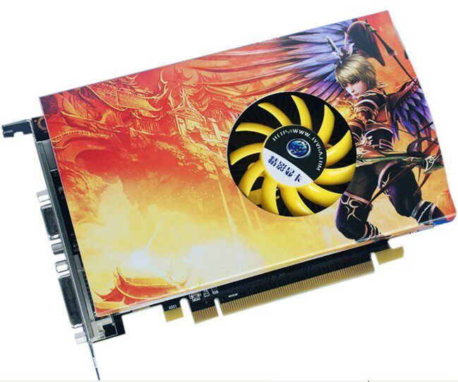商城正品 精影 HD5570 DDR5强悍3.6G高频!DX11游戏显卡杀低能DDR3
