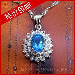 经典永不退却925银天然 托帕石 吊坠Z57店庆月特惠礼物送爱人 经典永不退却925银天然 托帕石 吊坠Z57店庆月特惠礼物送爱人