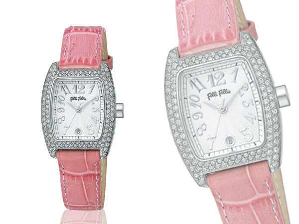 Folli Follie <em>芙丽芙丽女士手表</em>S922ZI SLV/PINK