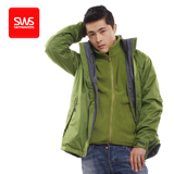 SWS/塞沃斯 男款 2合1抓绒内胆 防水寒顶级登山旅行冲锋衣TC1071