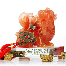 吉善缘开光招财貔貅摆件大号镇宅辟邪吉祥物工艺品家居摆设QY364