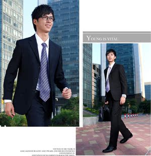  正品男士新郎礼服西服套装 韩版修身男西装时尚休闲西服