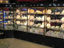 精品货架陶瓷架展示柜古董展示架玻璃柜展示架化妆品货架