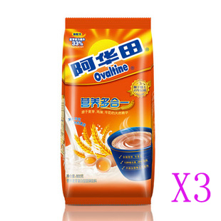  Ovaltine 阿华田 营养多合一400克 3袋捆绑装 江浙沪包邮