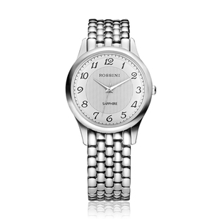  【官方直营】罗西尼手表特价不锈钢石英女表R5356W01C 特价情侣表