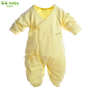  品牌特卖 歌歌宝贝新生儿衣服秋冬季婴儿服装蝴蝶衣哈衣连体衣