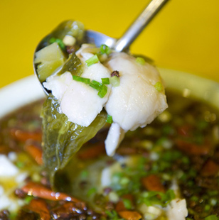  重庆特产四川特色美食食品正品桥头火锅底料作料 酸菜鱼调料300g