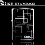 原装正品zippo打火机 限量版黑冰 艺术空间 2011芝宝正版zipoo