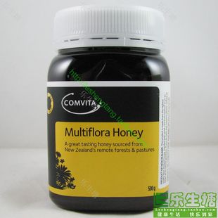  新西兰蜂蜜 原装进口Comvita康维他百花蜂蜜 500g