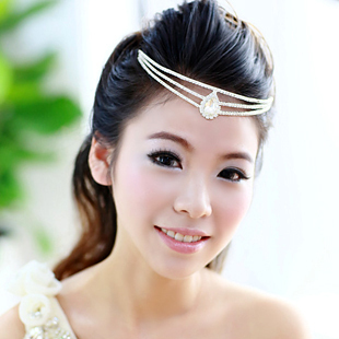  爱的宣言 水钻新娘发饰品额饰 韩式公主皇冠 结婚头饰配婚纱 多色