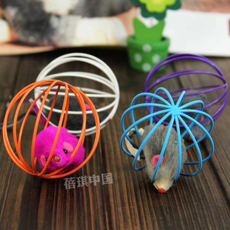 In the cage Toys Pets Kitty Toys Funny cat toys Specialized cage rat cage Mouse Cat interactionin the Pet/Pet food and supplies , Cat/Dog Toys , Rubber Ball/Ball Toys category - from Buy2taobao.com to provide professional Taobao agent buy service
