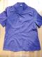 短袖紫色衬衫
