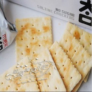  特价 韩国进口健康饼干 可拉奥/crown太口咸苏打饼干56g 无糖饼干