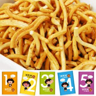  台湾人气零食 张君雅小妹妹 BBQ点心面 五连包100g（22g*5包）
