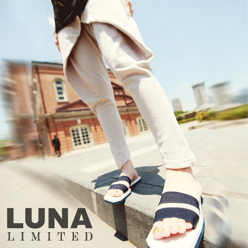 【LUNA LIMITED】LUNA形象款 前燕尾造型傲裤/潮人长裤KZ00350